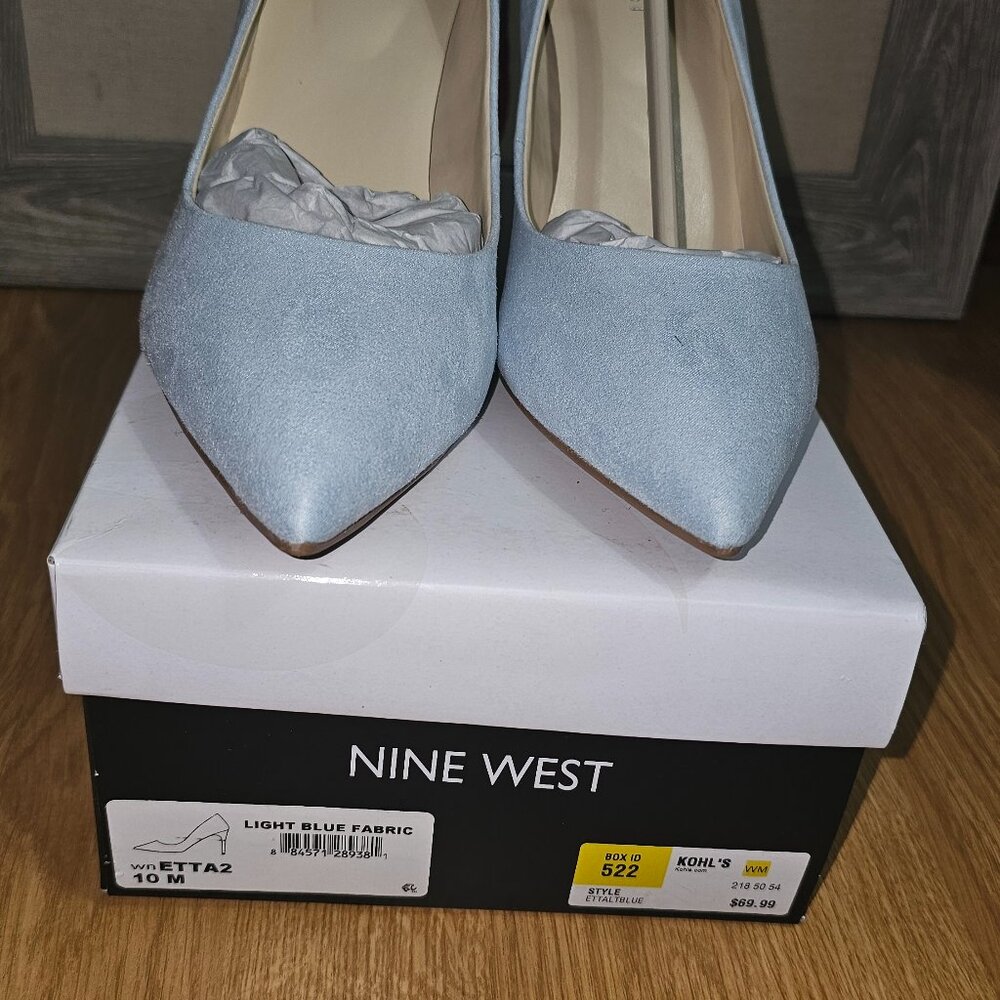 Baby Blue Pumps